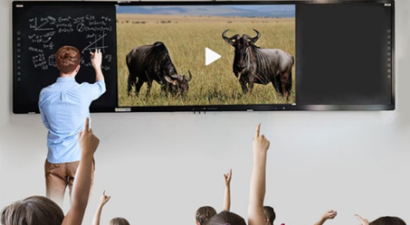 方成教學板書記憶一體機：用教育連結大灣區