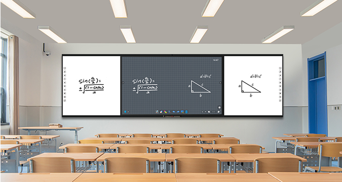 第五代板書教學(xué)記憶一體機-白板款
